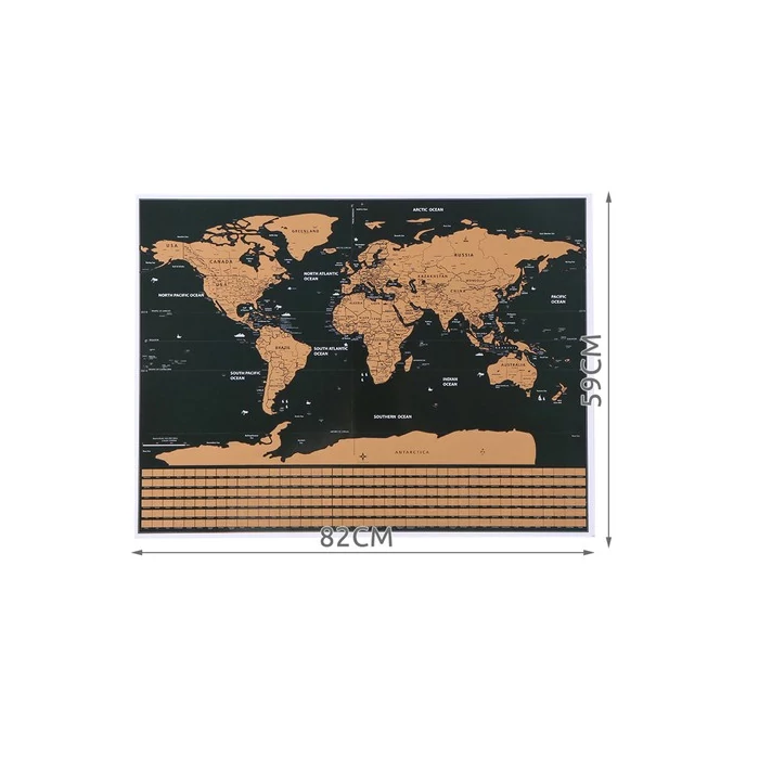 Kaparós világtérkép