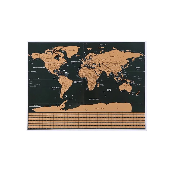 Kaparós világtérkép