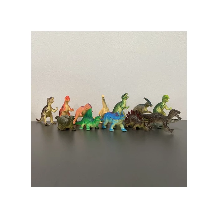 Dinoszaurusz játékkészlet 12 db