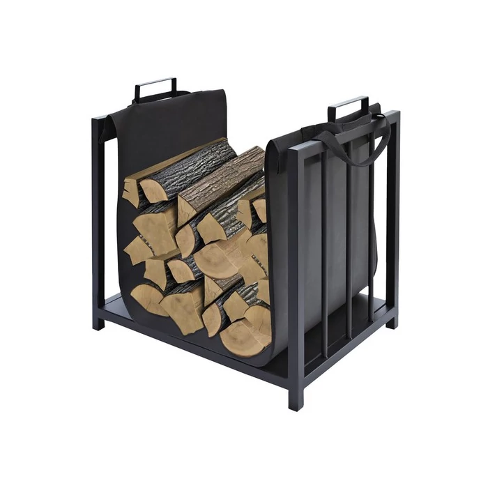 Kaminer tűzifa tároló kosár