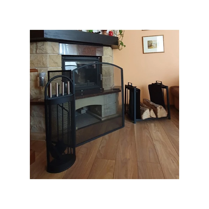 Kaminer tűzifa tároló kosár