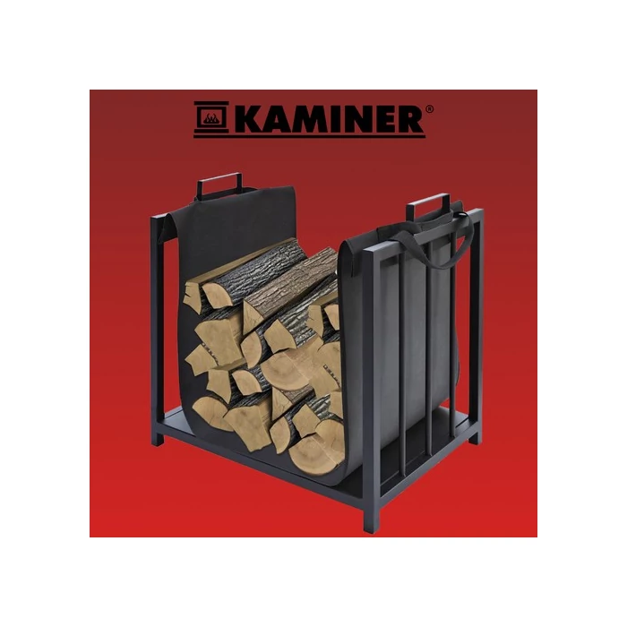 Kaminer tűzifa tároló kosár