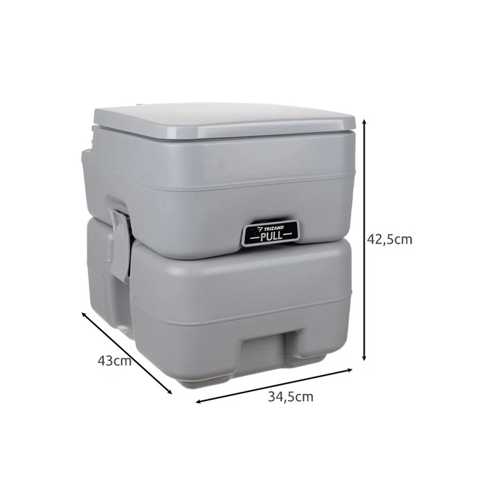 Trizand hordozható WC