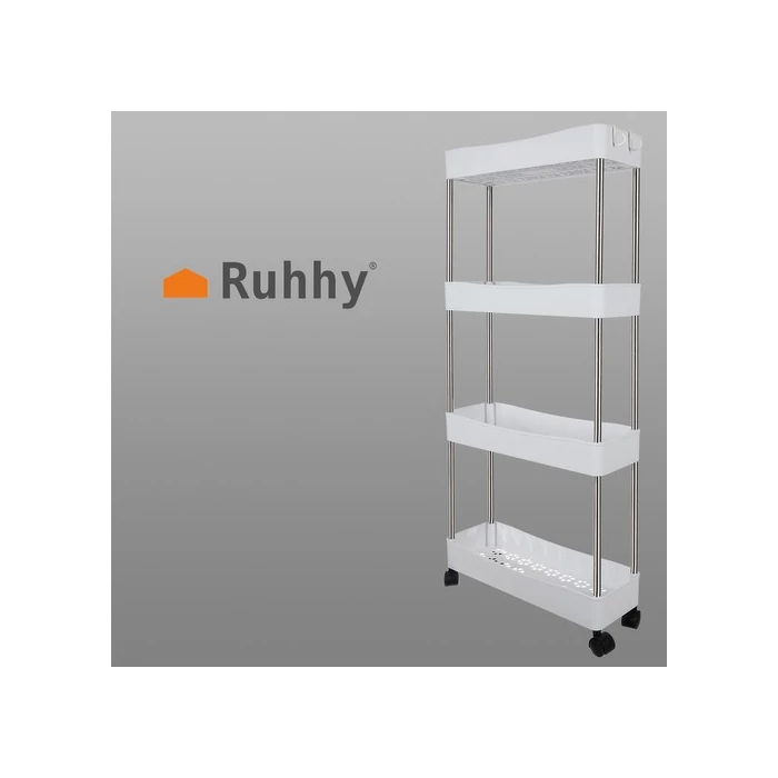 Tároló állvány kerekeken 