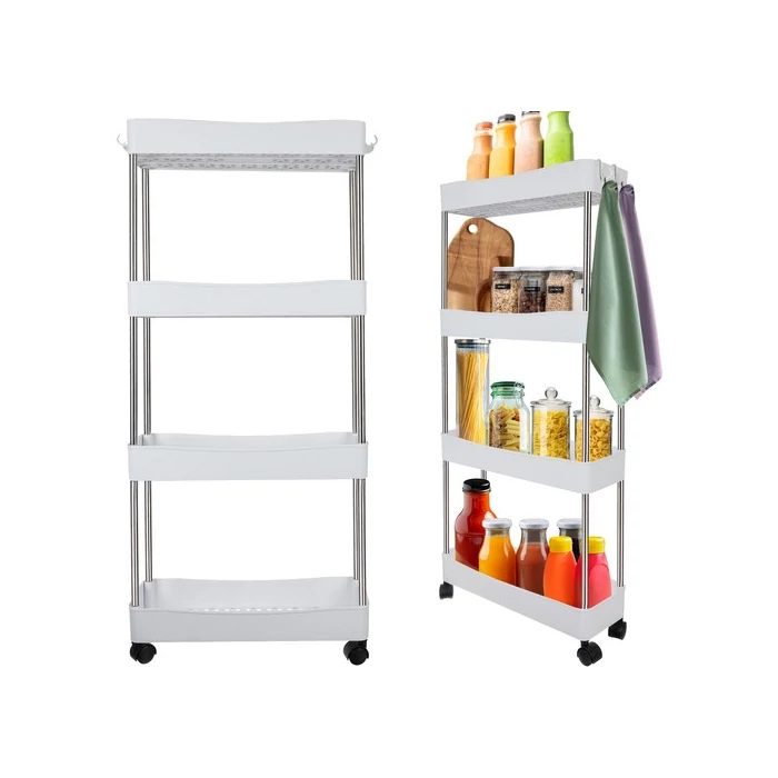 Tároló állvány kerekeken 