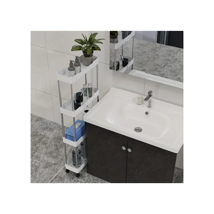 Tároló állvány kerekeken 