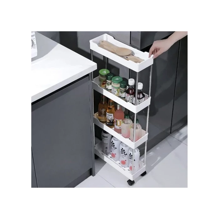 Tároló állvány kerekeken 