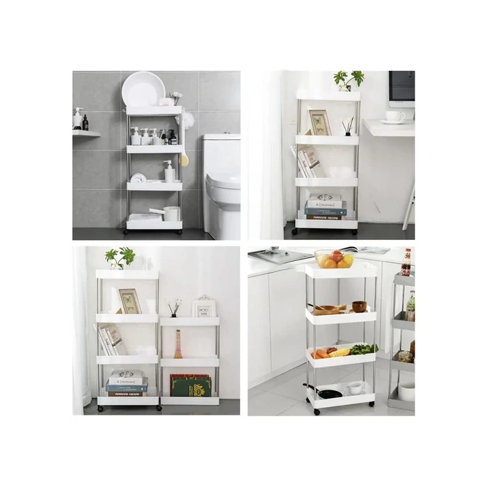 Tároló állvány kerekeken 