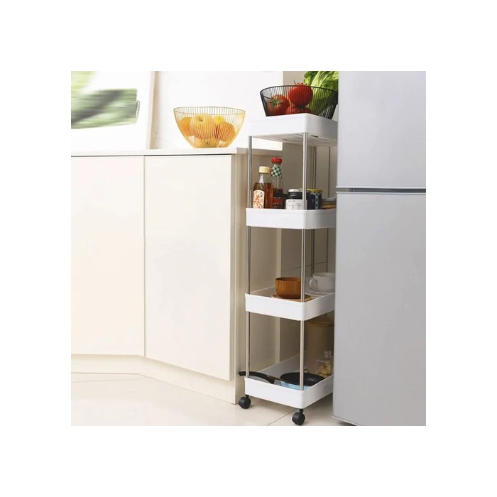 Tároló állvány kerekeken 