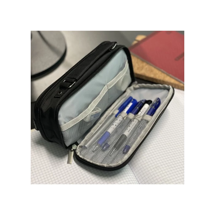 Dupla tolltartó fekete 