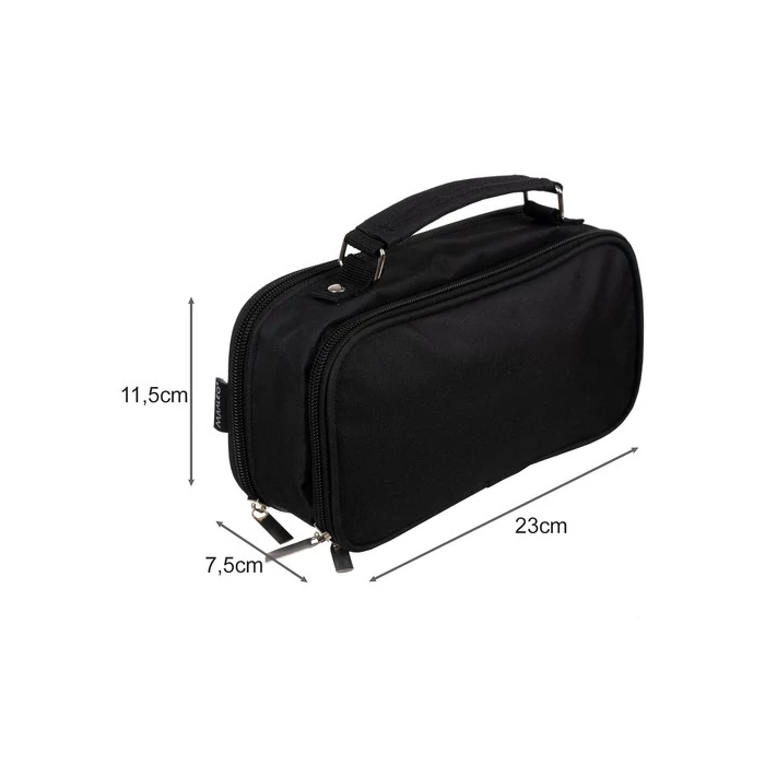 Dupla tolltartó fekete 