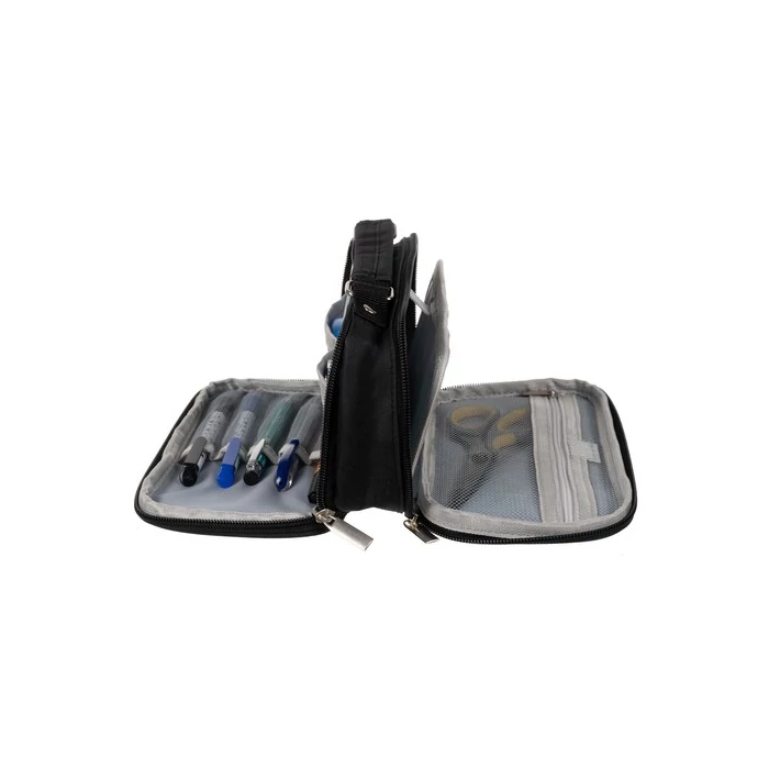 Dupla tolltartó fekete 