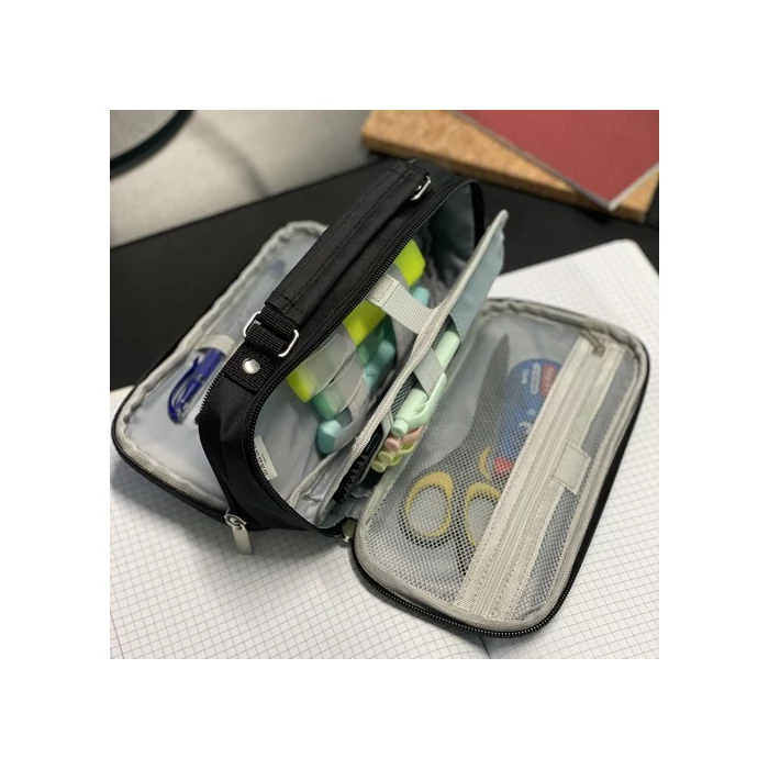 Dupla tolltartó fekete 