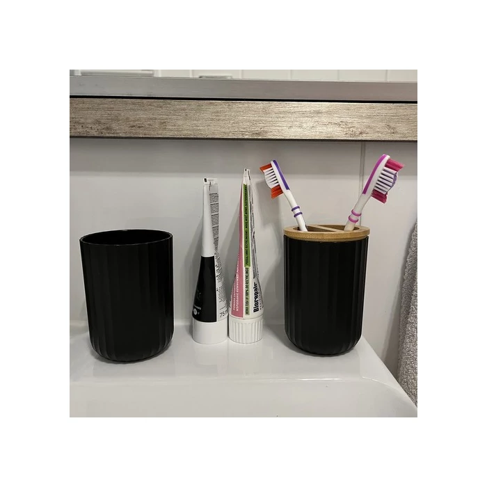 Fürdőszobakiegészítő szett fekete