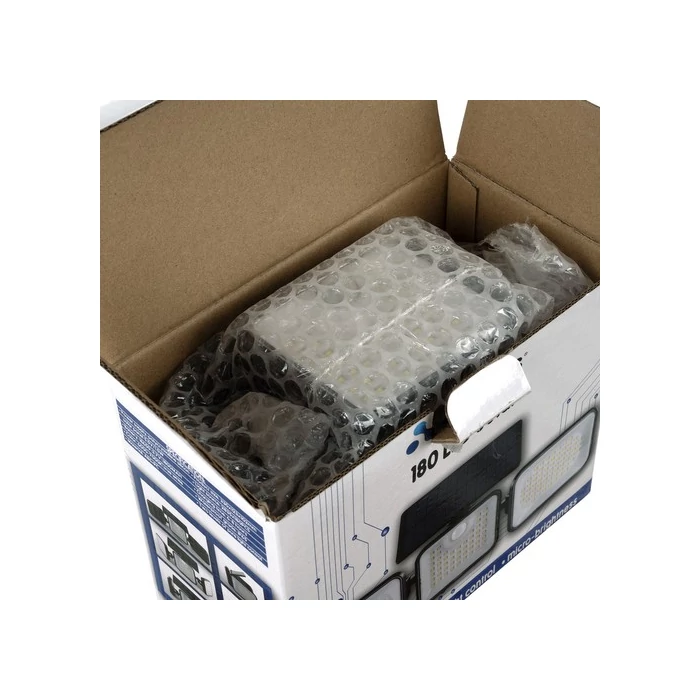 Napelemes lámpa 180 LED