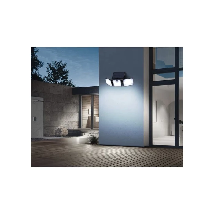 Napelemes lámpa 180 LED