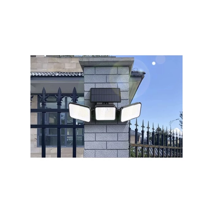 Napelemes lámpa 180 LED