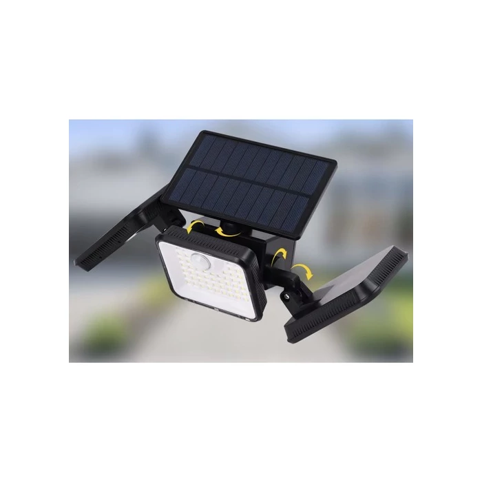 Napelemes lámpa 180 LED