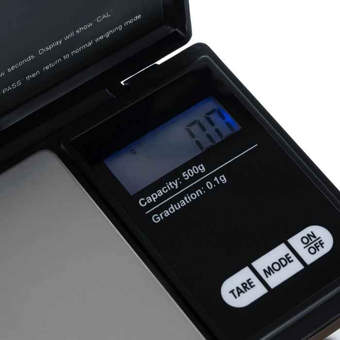 Kihajtós Zsebmérleg 500 x 0,1g