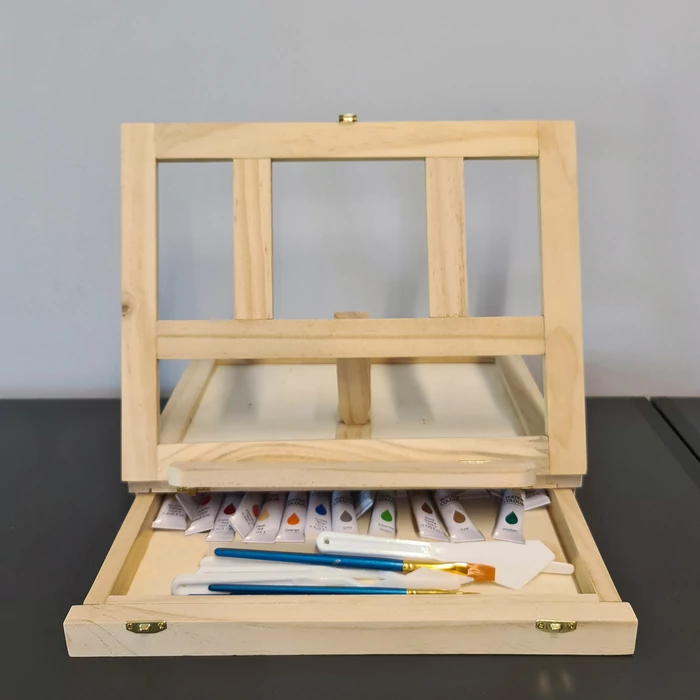 Festőkészlet tokban