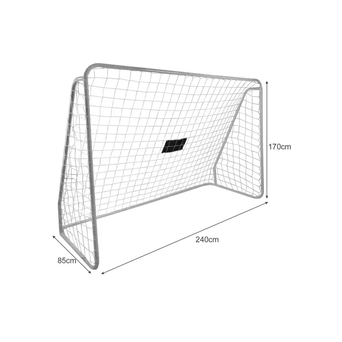 Futballkapu célzószőnyeggel