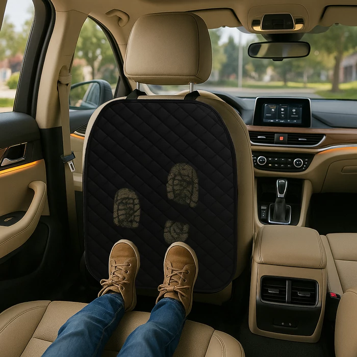 Autóülés háttámla védőhuzat