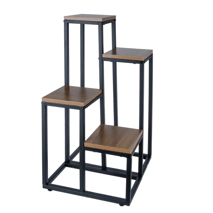 4 szintes loft virágállvány