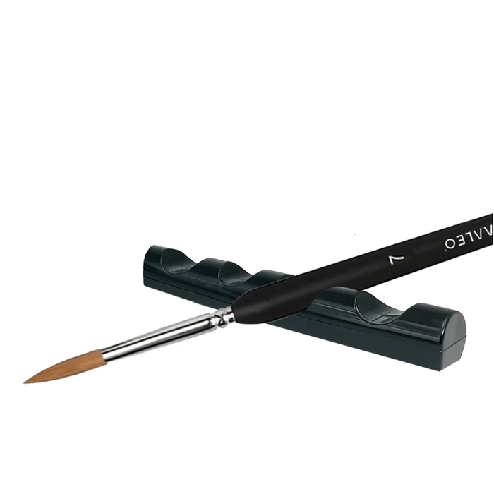 Festőecset készlet tartóval, 11 db