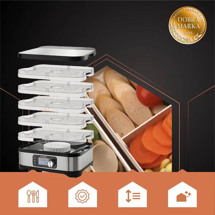 Aszalógép készlet 72 órás időzítővel