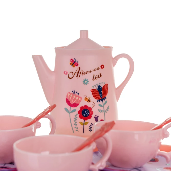 Teáskészlet gyerekeknek bőröndben