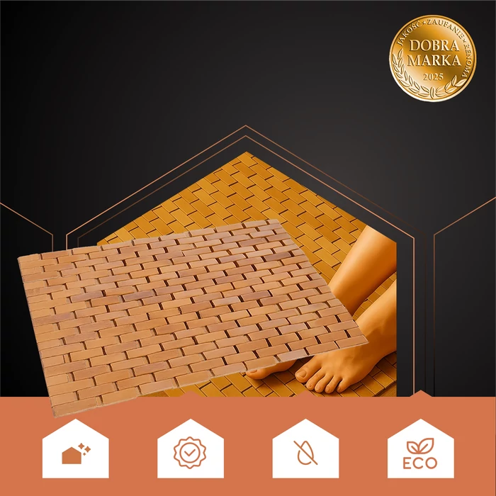 Bambusz fürdőszobaszőnyeg 