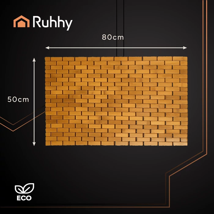 Bambusz fürdőszobaszőnyeg 