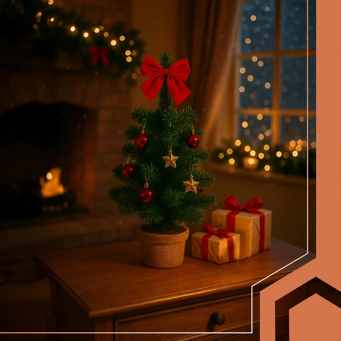 Mini karácsonyfa 45 cm