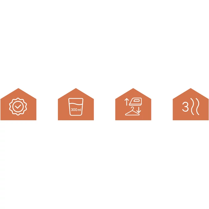 Ruhhy 2000 W-os fekete ruhagőzölő