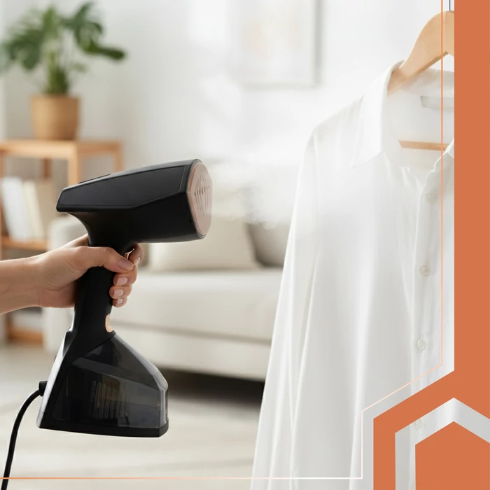 Ruhhy 2000 W-os fekete ruhagőzölő