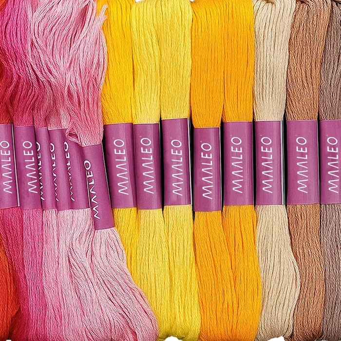 Hímzőkészlet 100 színnel