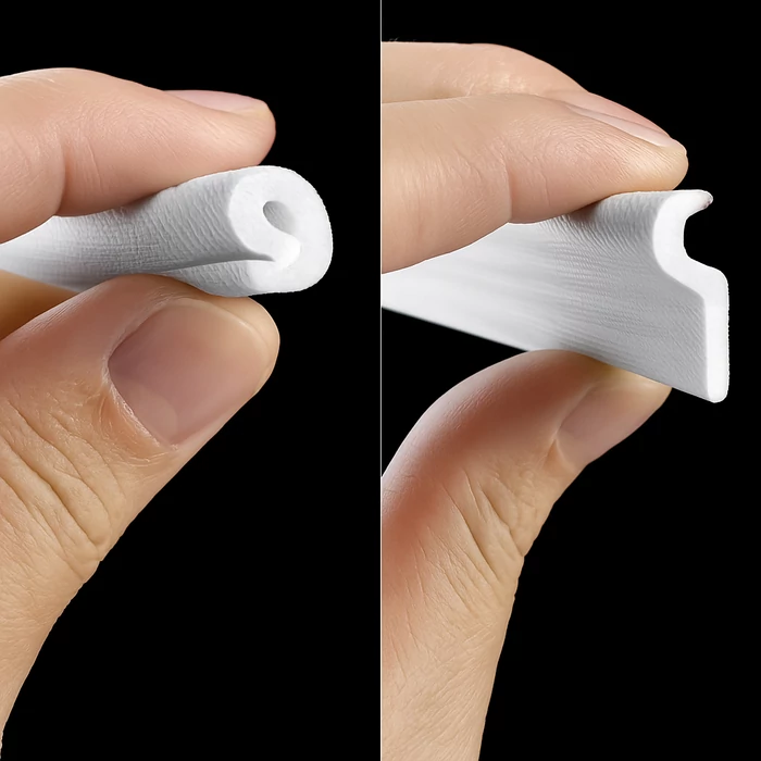 Huzatgátló tömítés - fehér