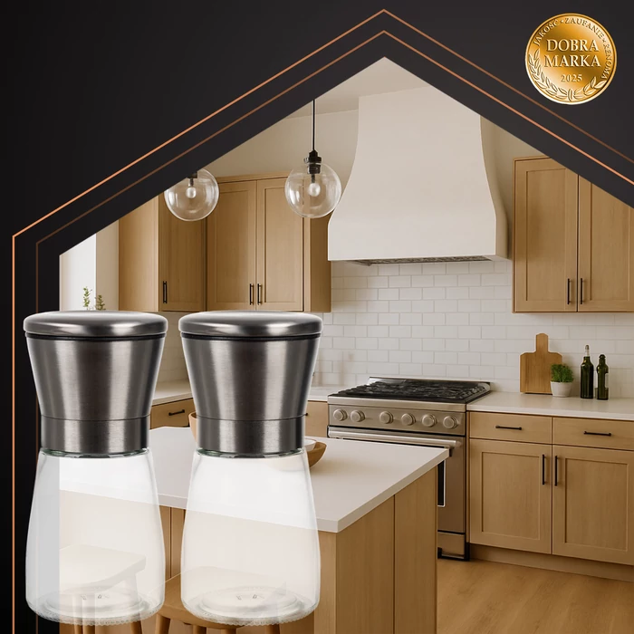 Kézi fűszerdaráló 2db