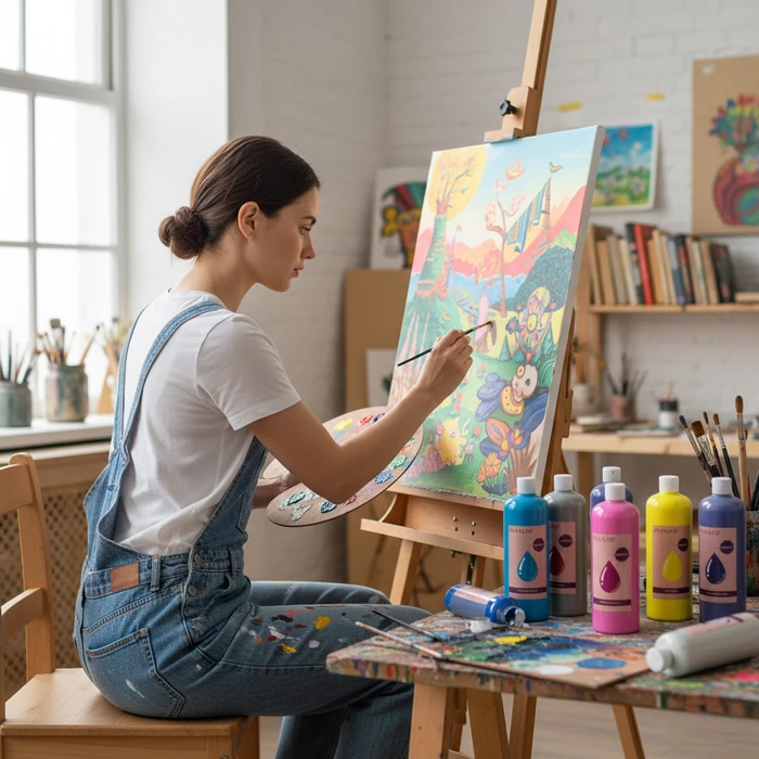 Poszterfestékek - 18 x 500ml