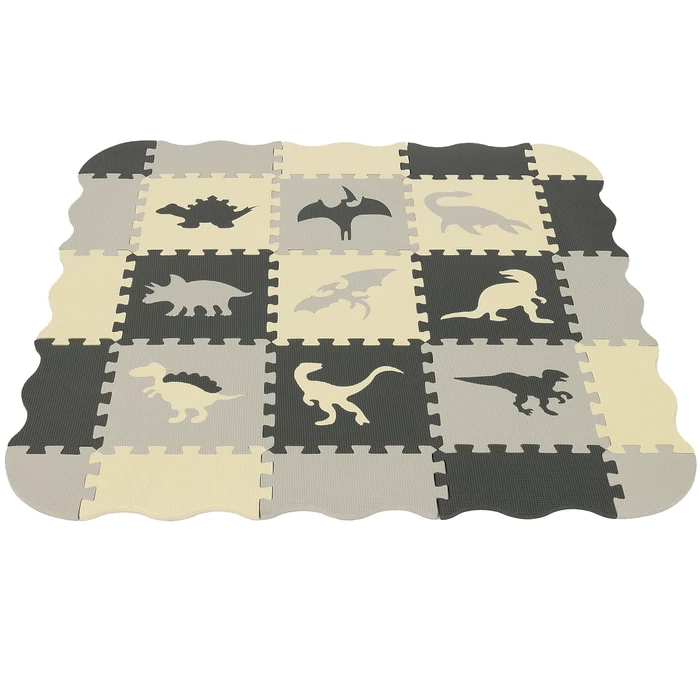 Habszivacs puzzle szőnyeg - Dínós