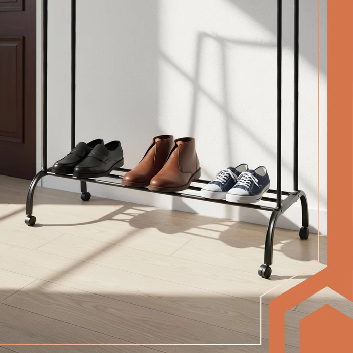 Ruhhy ruhaakasztó állvány 4 kerékkel