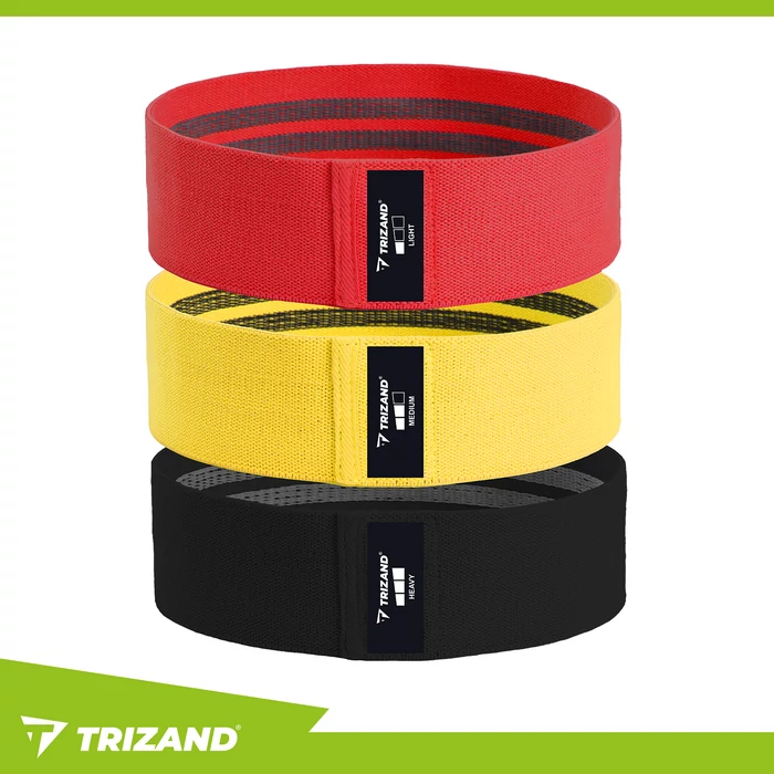 Trizand textil edzőszalag készlet, 3 db, 8-31 kg