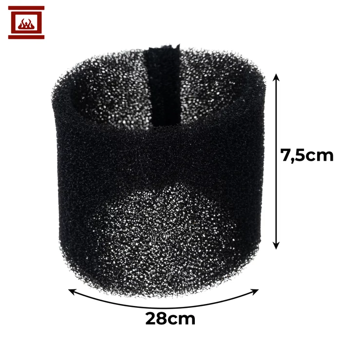 20 literes szőnyeg és kárpittisztító porszívóhoz való Szivacsszűrő 