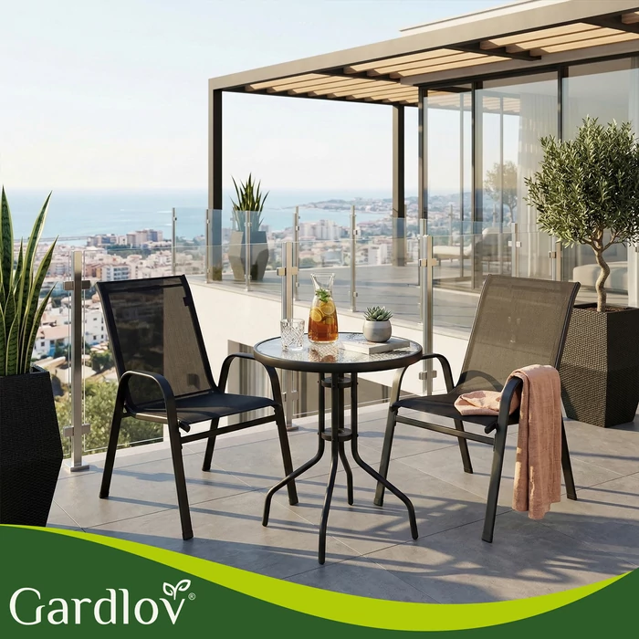 Kerti bútor szett - asztal + 2 szék