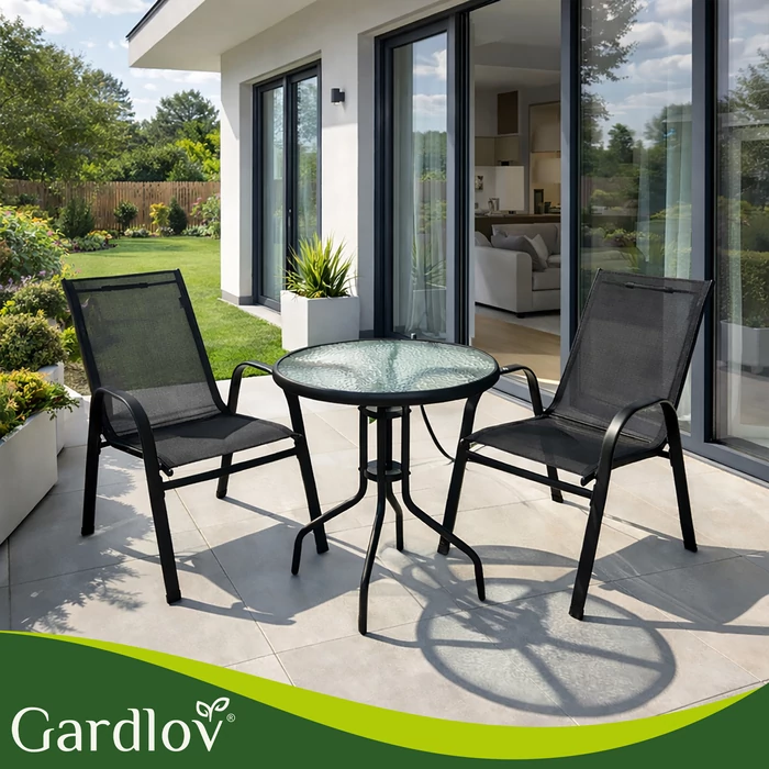 Kerti bútor szett - asztal + 2 szék