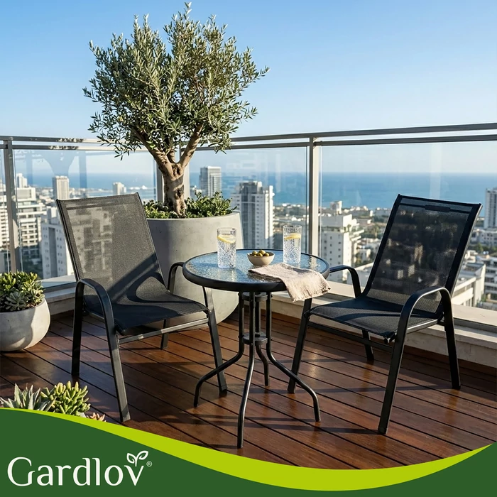 Kerti bútor szett - asztal + 2 szék