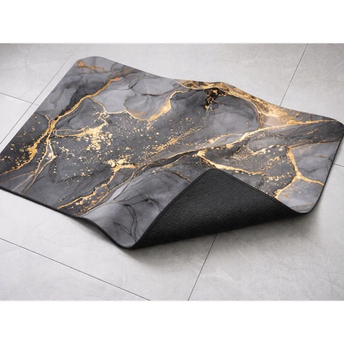 Csúszásmentes fürdőszobaszőnyeg, 60 x 40 cm, téglalap