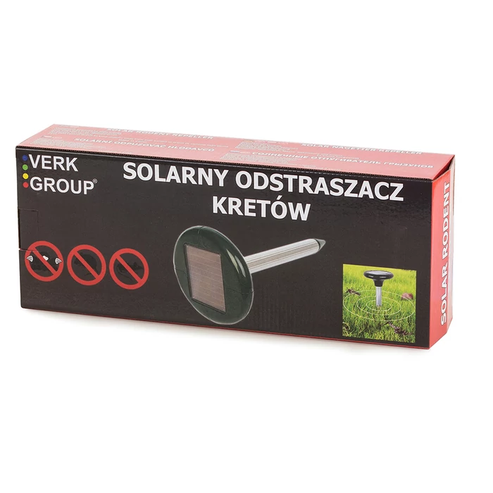 Napelemes vakond és rágcsáló riasztó