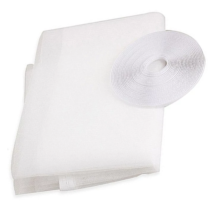 Szúnyogháló ablakra, fehér, 180x150 cm