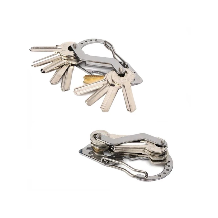 Túlélő karabiner kulcstartó